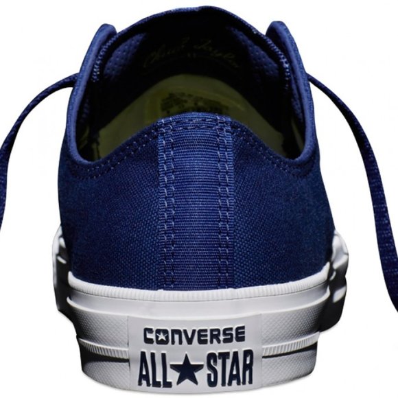 COPY - Converse Women's Chuck Taylor II Blue Low Top - Picture 3 of 3